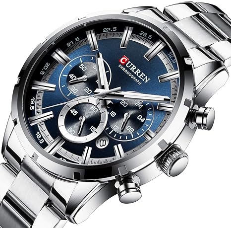 Relógio CURREN Sport Quartz Cronógrafo