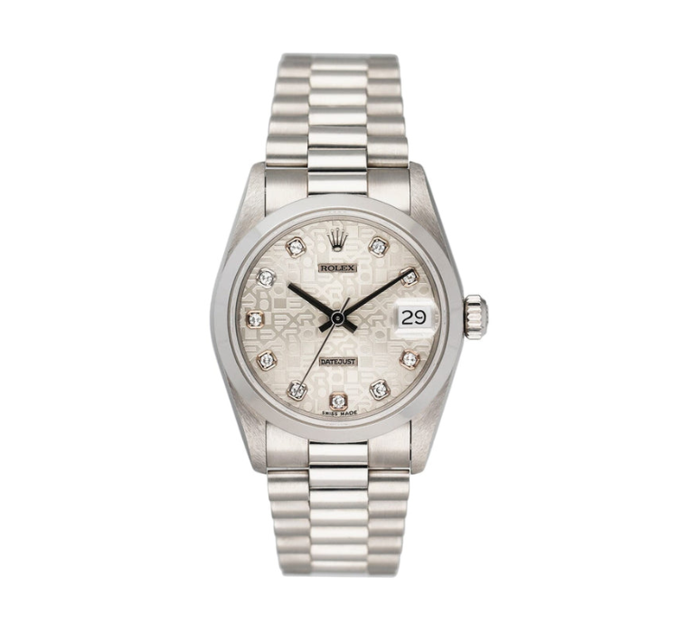 Rolex Oyster Perpetual com acabamento simples