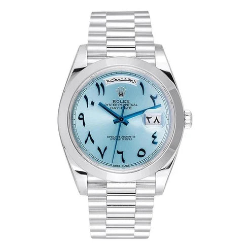 Rolex Day-date Ice blue Arabic Dial