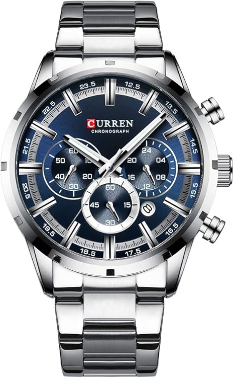 Relógio CURREN Sport Quartz Cronógrafo